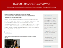 Tablet Screenshot of elizabeth.lecturer.maranatha.edu