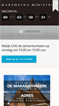 Mobile Screenshot of maranatha.nl